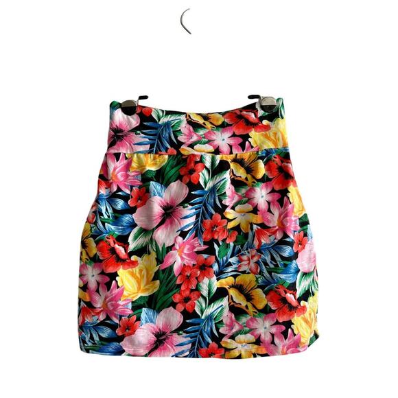 Vintage Pink Victoria’s Secret Tropical Floral Bodycon 90s Stretchy Size Medium - Picture 5 of 5